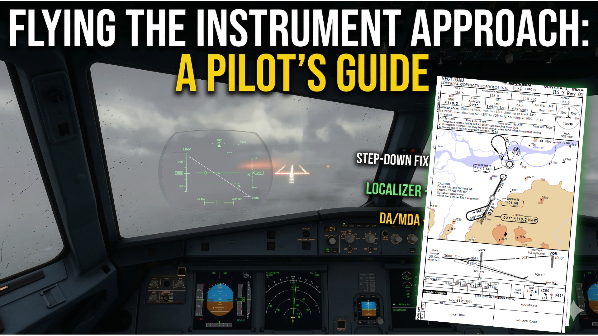 How to fly an Instrument Approach Procedure